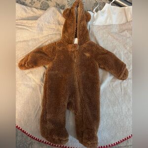 Carter's Warm Brown Fleece Footie